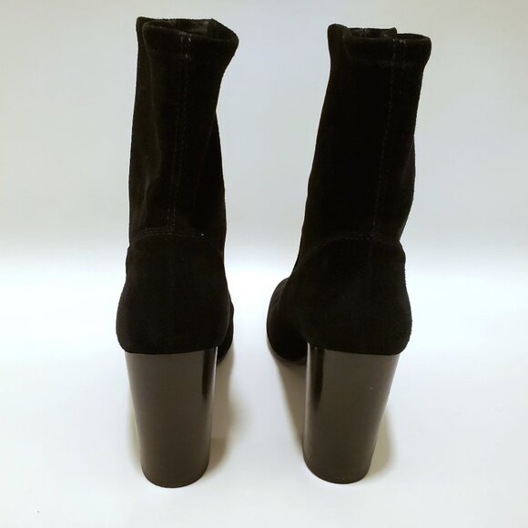 Frye black suede pull-on boots - Picture 3 of 9